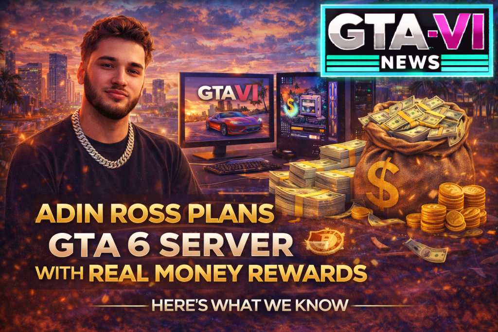 Adin Ross Says He Wants a GTA 6 Server With Real Money Rewards What It ...