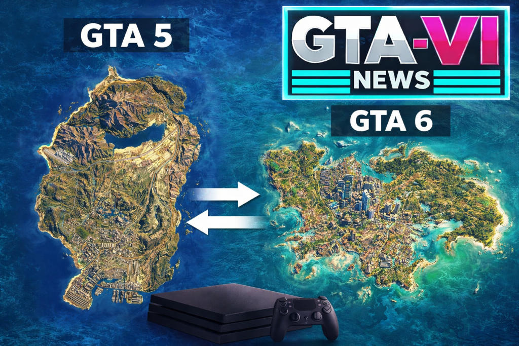 How Big Is the GTA 6 Map Compared to GTA 5? - GTA 6 News – Leaks ...