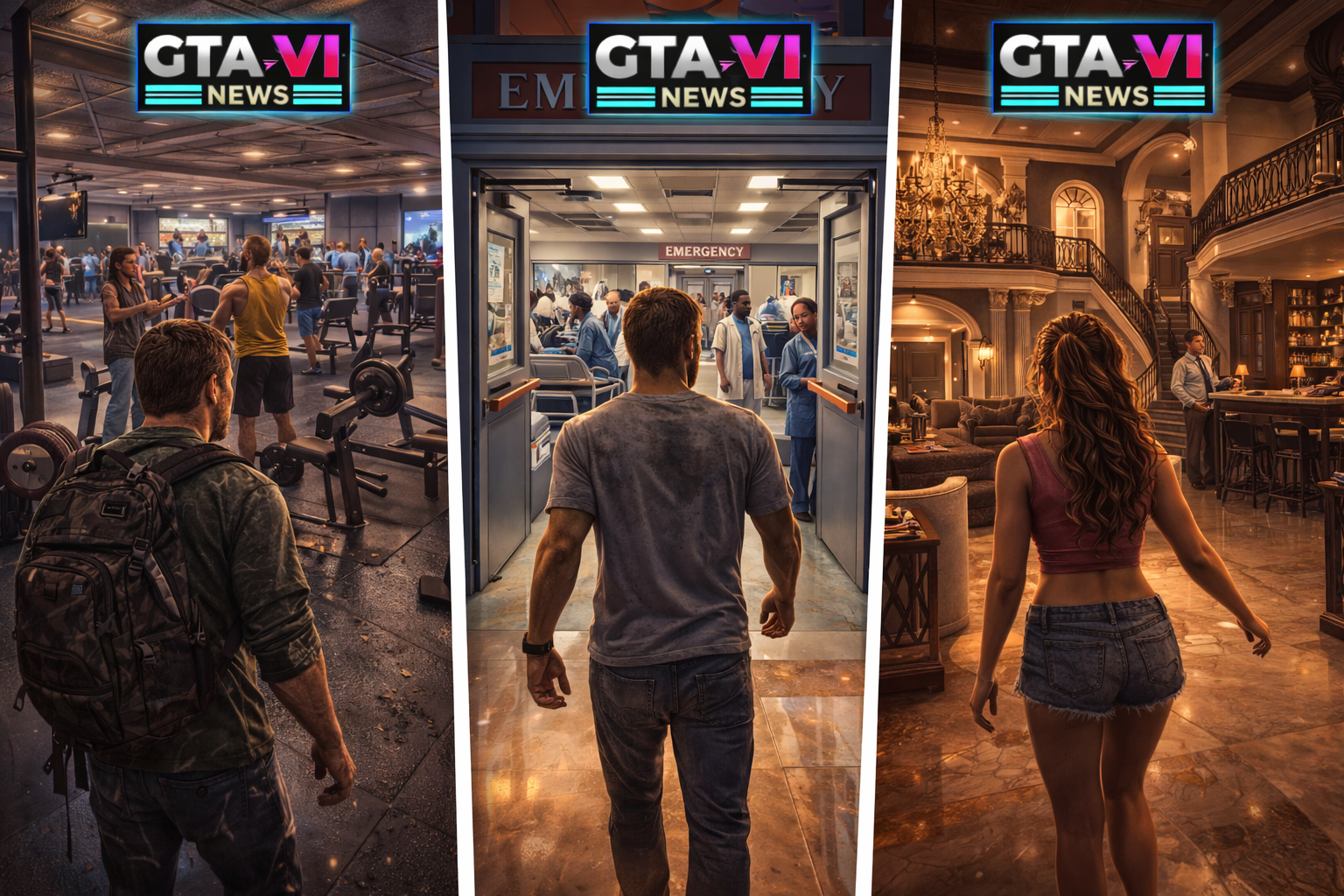 Edificios e interiores de Grand Theft Auto VI Vice City