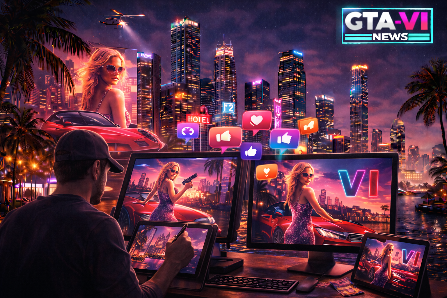 How Community Artwork Keeps GTA 6 Discussion Fresh