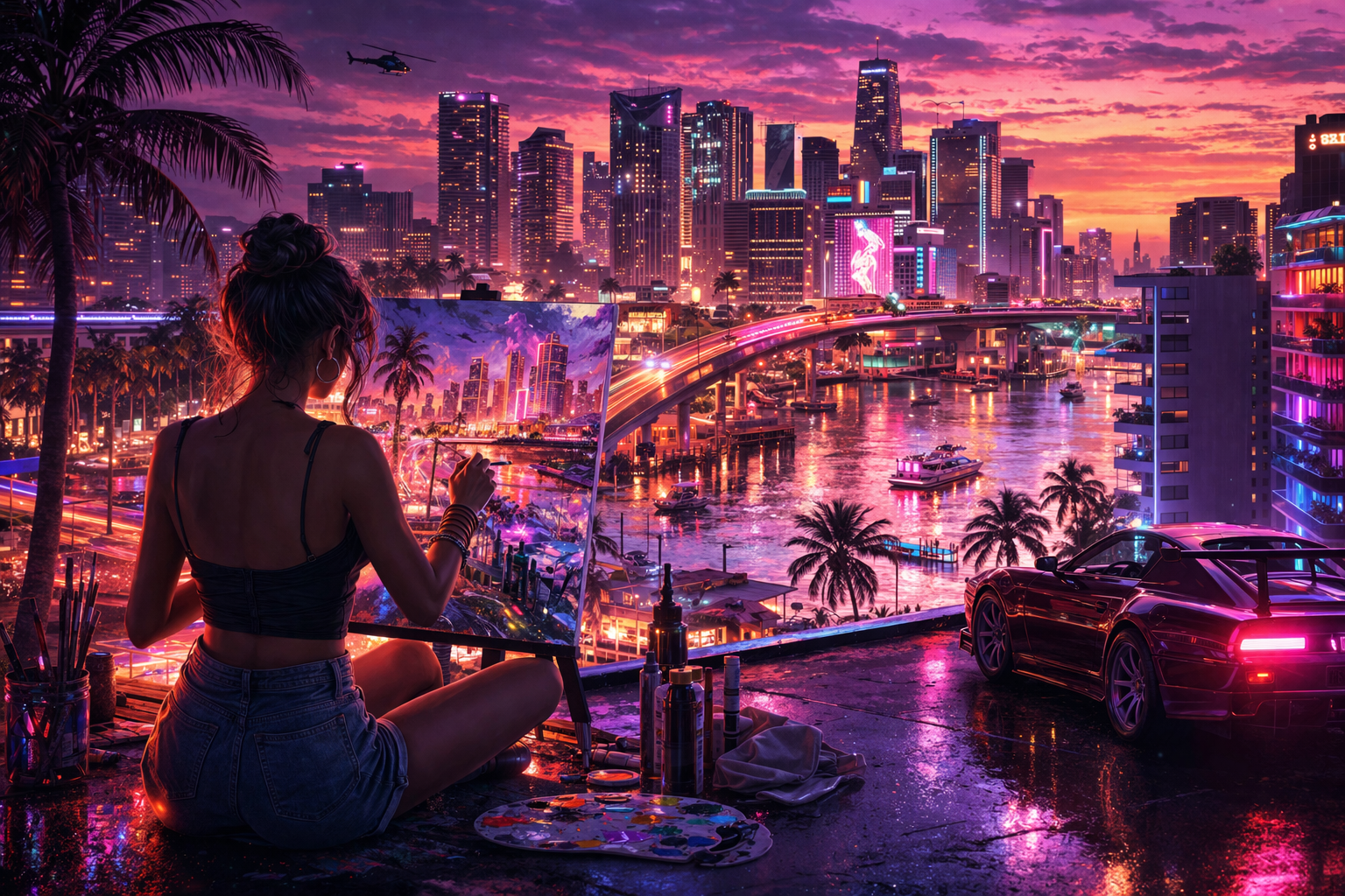 How Fan Artists Balance Rockstar Influence With Original Ideas in GTA 6