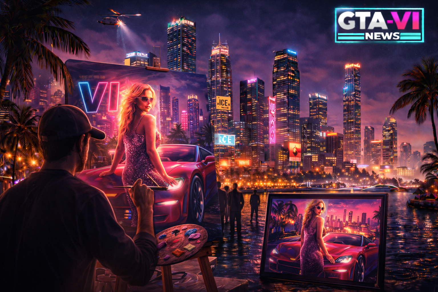 Warum GTA 6 Fan Art Teil der Hype-Maschine geworden ist